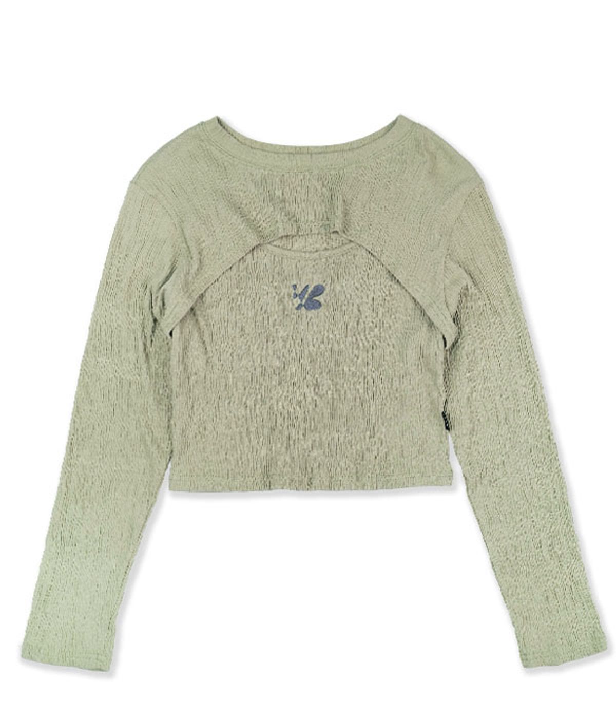 유쓰배쓰(YOUTHBATH) YB SET UP LONGSLEEVE_KHAKI