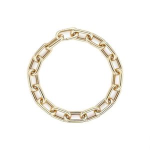 옐로우 볼륨 링크 팔찌 (L) LLBB23370SYS