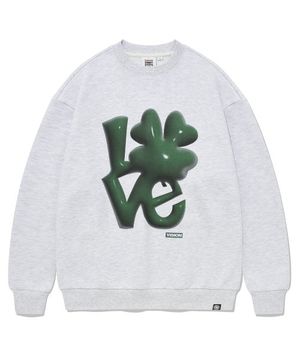 VSW 3D Love Crewneck Light Gray