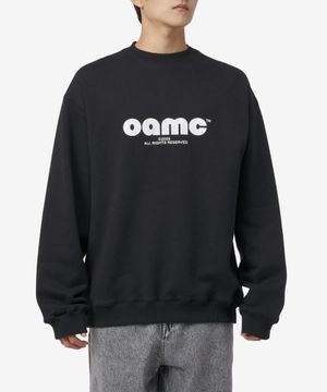 팜스 그래픽 맨투맨 - 블랙 / 23A28OAJ15COT00910001