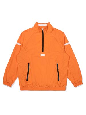 [이호정 착용] 세미오버핏 우븐 아노락 오렌지