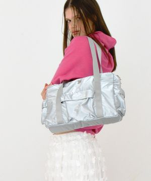 weekend bag (silver)