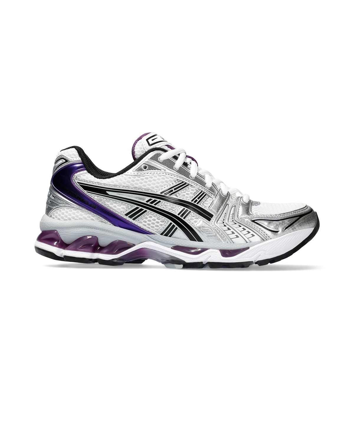 아식스(ASICS) 젤-카야노 14 - 화이트:다크 그레이프 / 1202A056-111