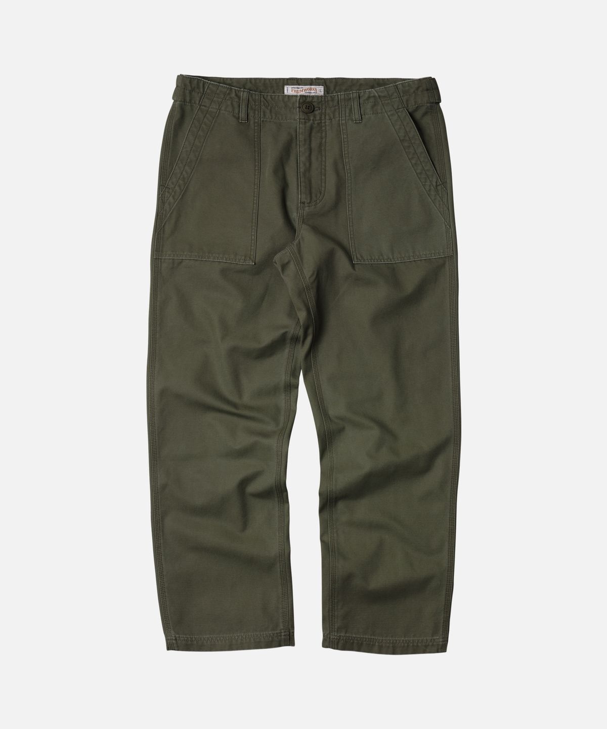 프리즘웍스(FRIZMWORKS) JUNGLE CLOTH FATIGUE PANTS _ OLIVE