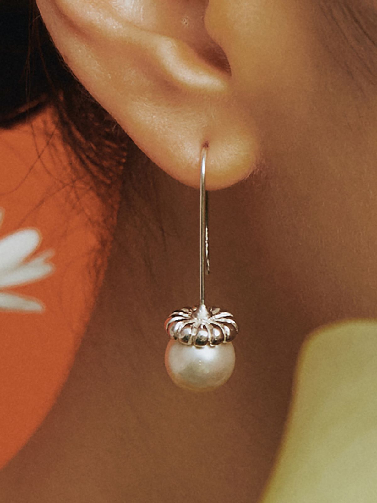 파피(POPPI) Drop Gemstone earrings (3 COLORS)