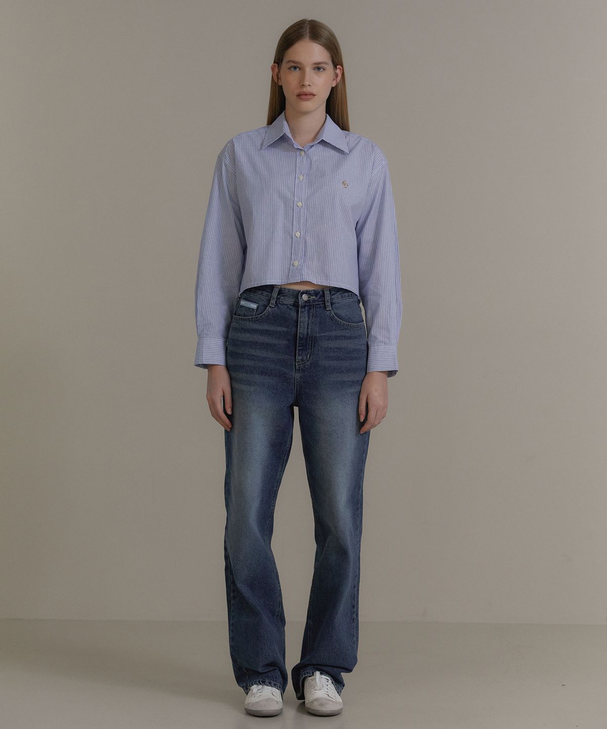 아노에틱(ANOETIC) ANC SEMI WIDE JEANS_BLUE