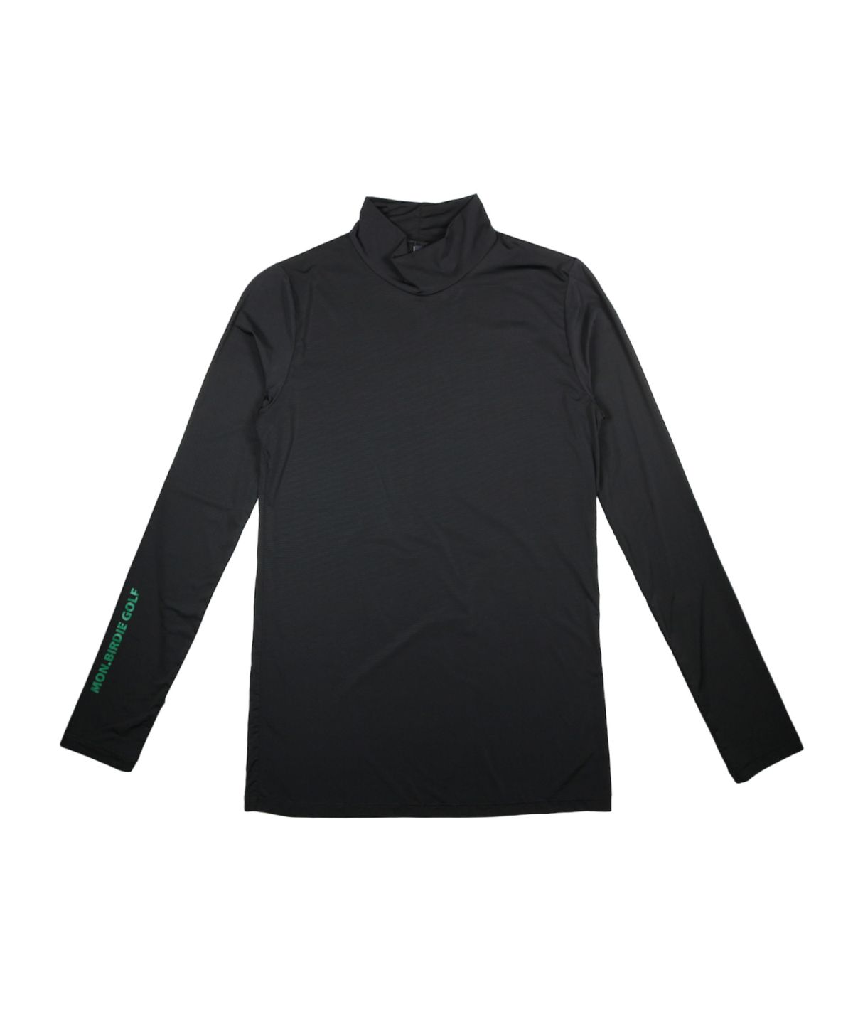 몽버디 골프(MONBIRDIE GOLF) UV PROTECT T-SHIRTS UV차단 하이넥 초경량 기능성 이너티셔츠_BLACK