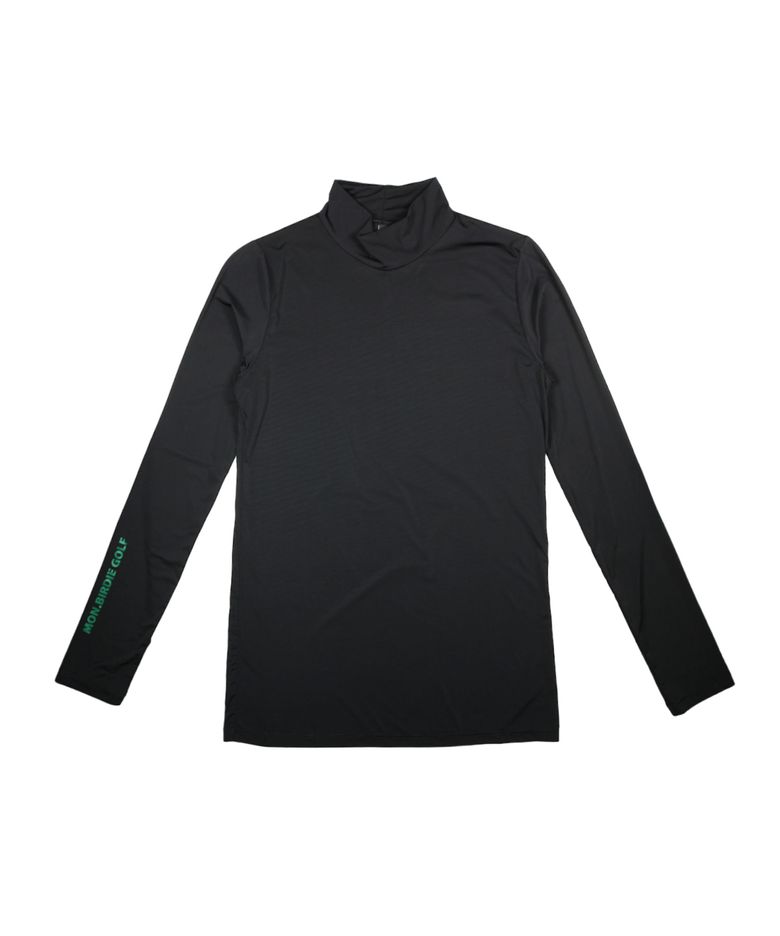 UV PROTECT T-SHIRTS UV차단 하이넥 초경량 기능성 이너티셔츠_BLACK