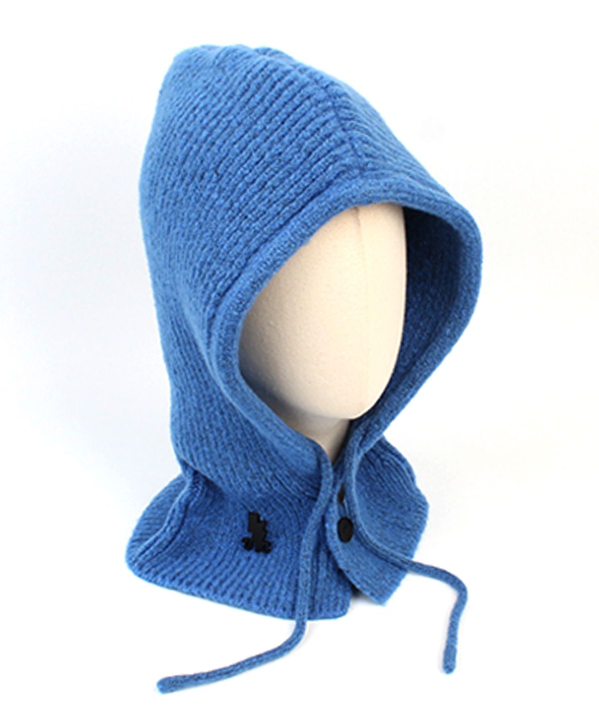 유니버셜 케미스트리(UNIVERSAL CHEMISTRY) Wool Knit Blue Open Balaclava 바라클라바