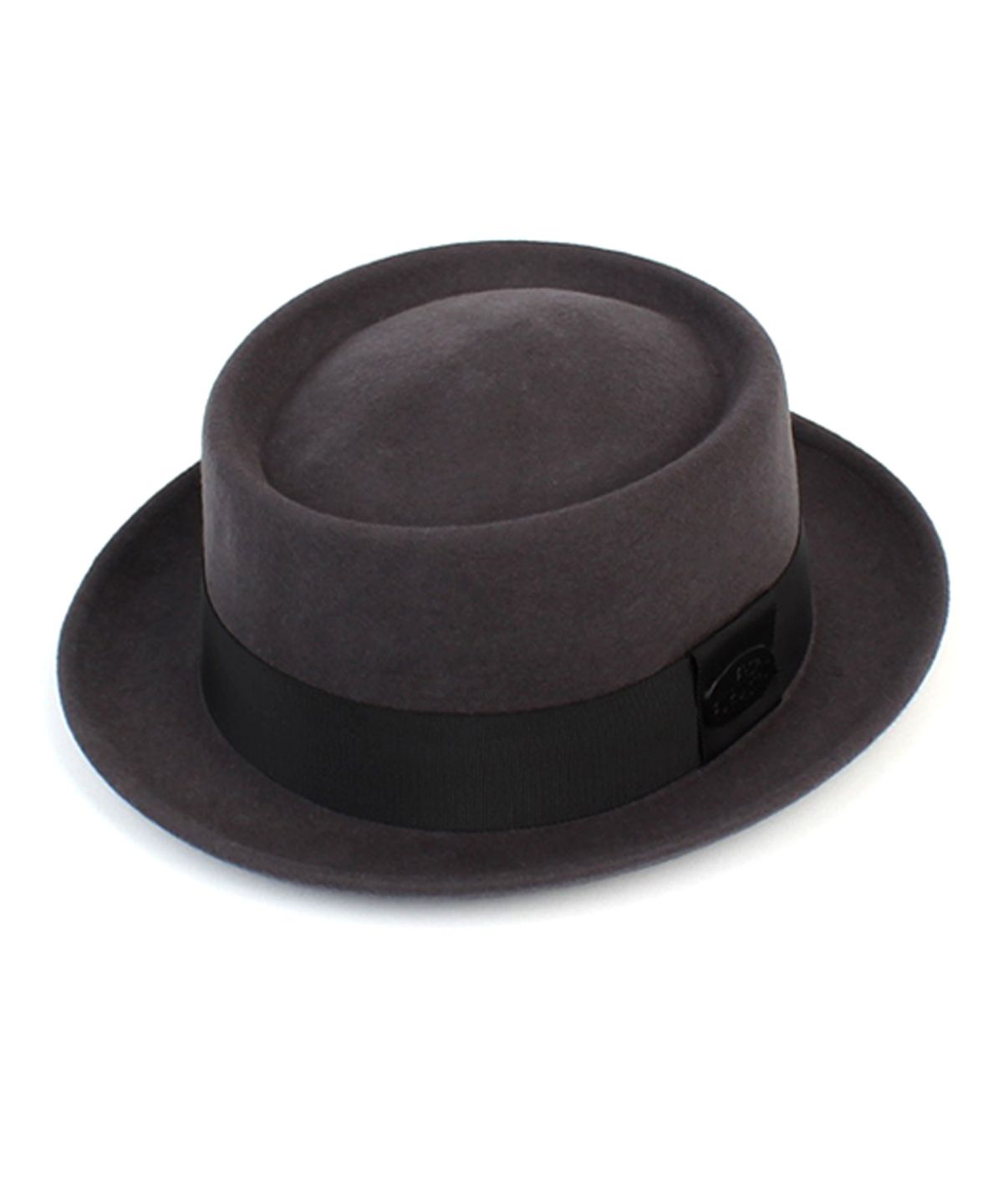 유니버셜 케미스트리(UNIVERSAL CHEMISTRY) Very Short BK Line Gray Wool Fedora 울페도라
