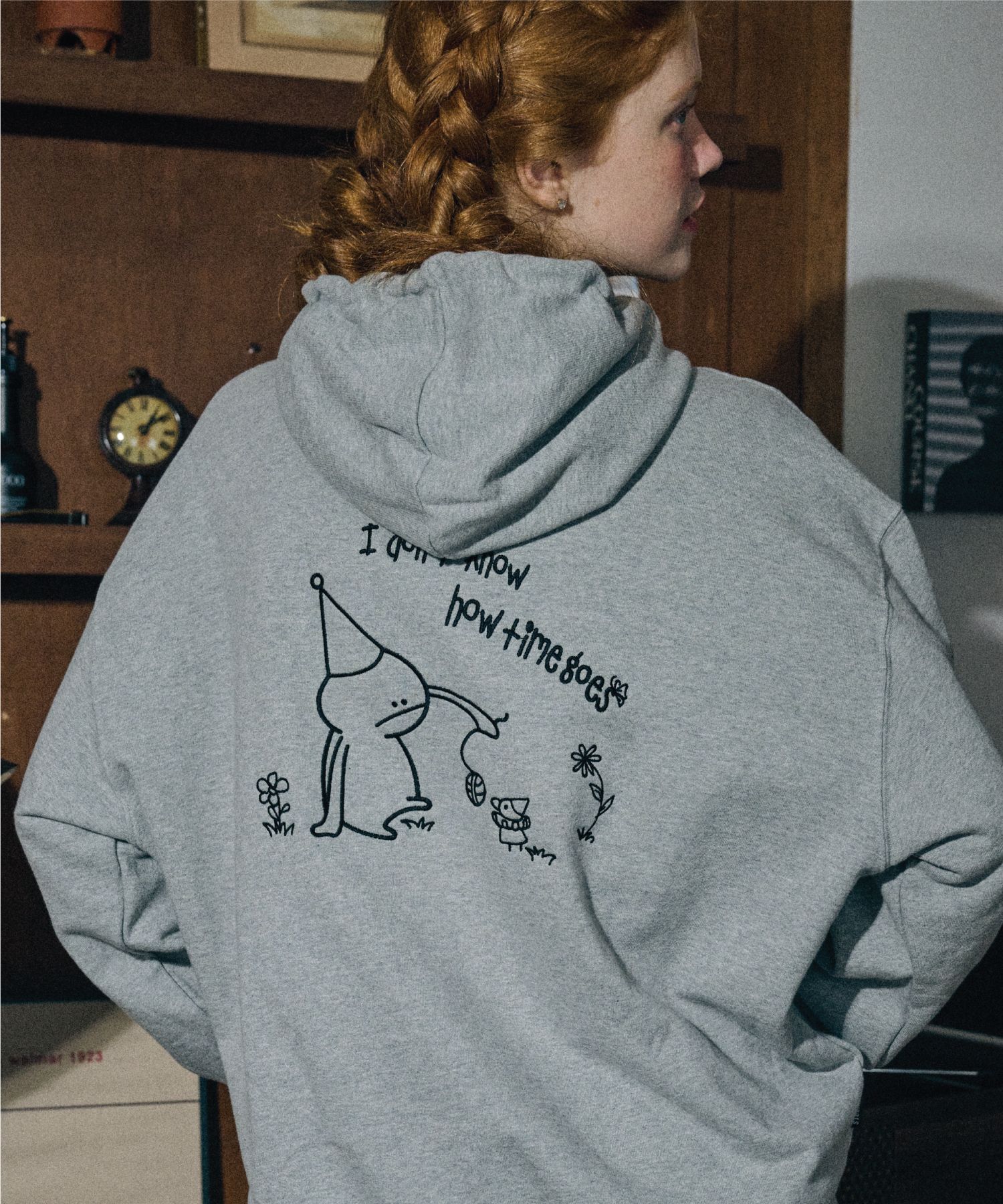 【CPGN STUDIO】23FW★ How time Hoooly Embroidery Hoodie MUSINSA | CPGN STUDIO How time Hoooly embroidery hoodie gray