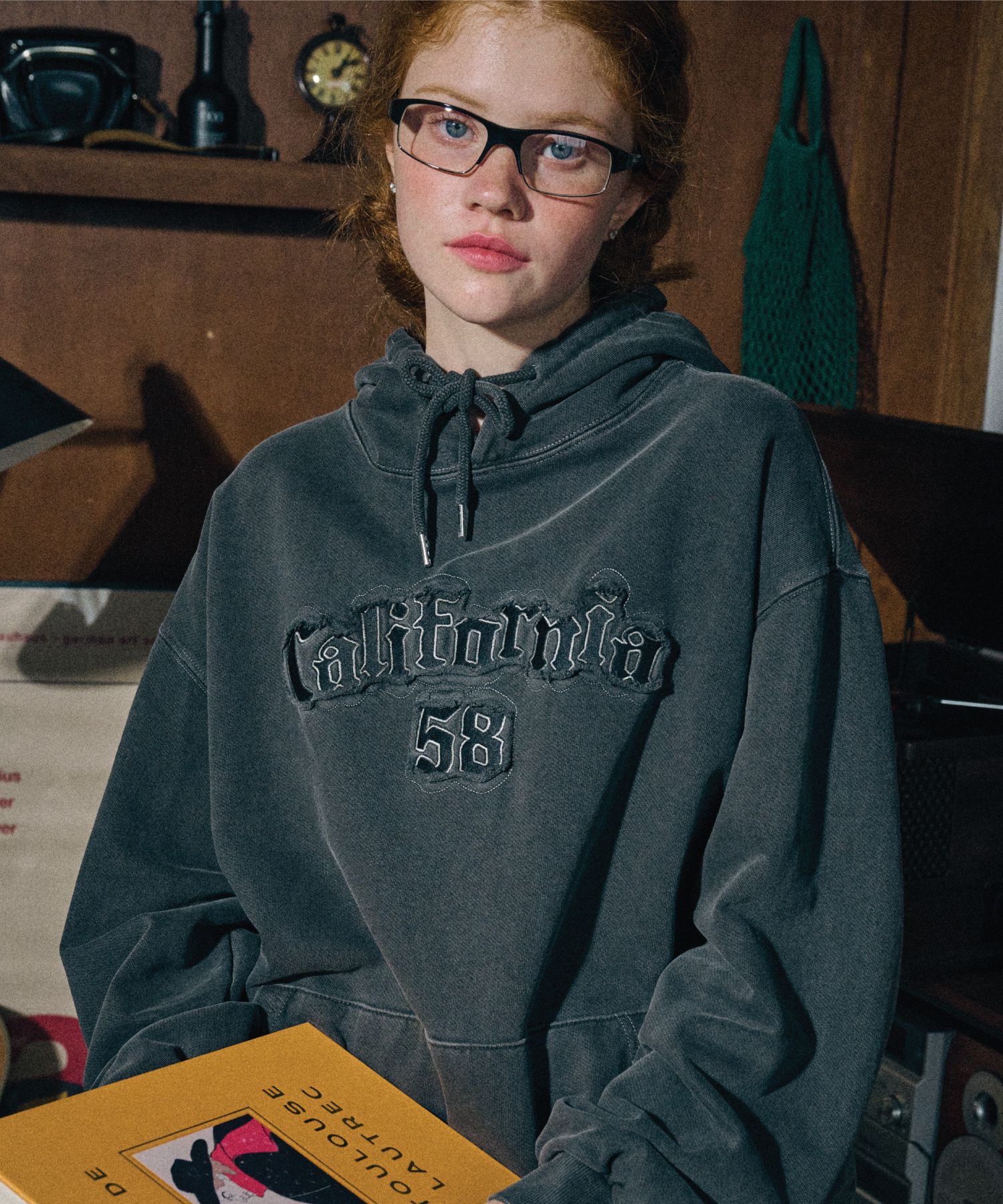 【CPGN】SOUND CLOUD PIGMENT HOODIE MUSINSA | CPGN STUDIO California pigment hoodie smoke black