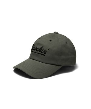 Knockin Logo B.B Cap Charcoal