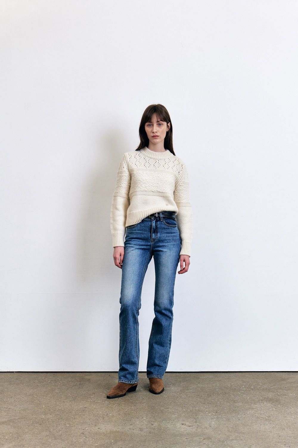 パンツ KUME Destroyed Straight Denim Pants MUSINSA公式 | KUMÉ KUME Destroyed Straight Denim Pants, Blue