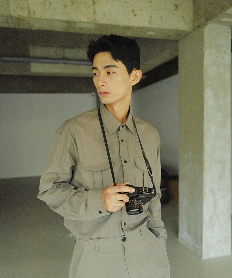 나일론 밀리터리 셔츠 (카키베이지)