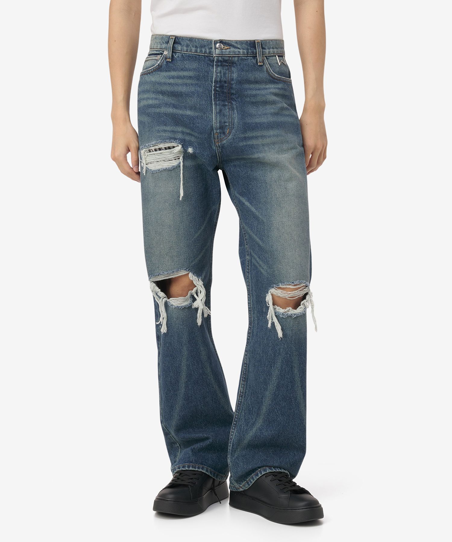 MUSINSA公式 | RHUDE パクソーデニムパンツ - インディゴ 