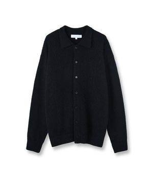 알파카 카라 가디건, 블랙