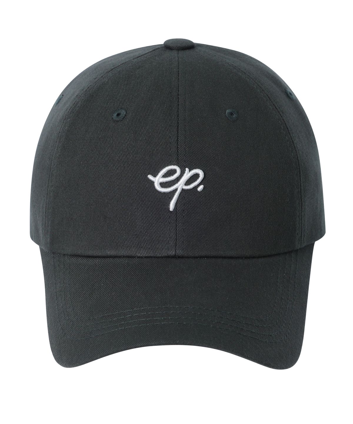 이피디벨롭(EPDEVELOP) 빈티지 레더 스트랩 볼캡 챠콜