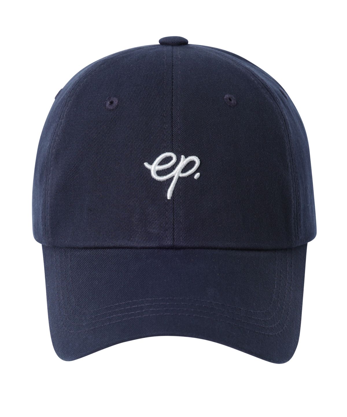 이피디벨롭(EPDEVELOP) 빈티지 레더 스트랩 볼캡 네이비