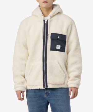 ASHER 지퍼 자켓 - 크림 / UC5132TF0219012