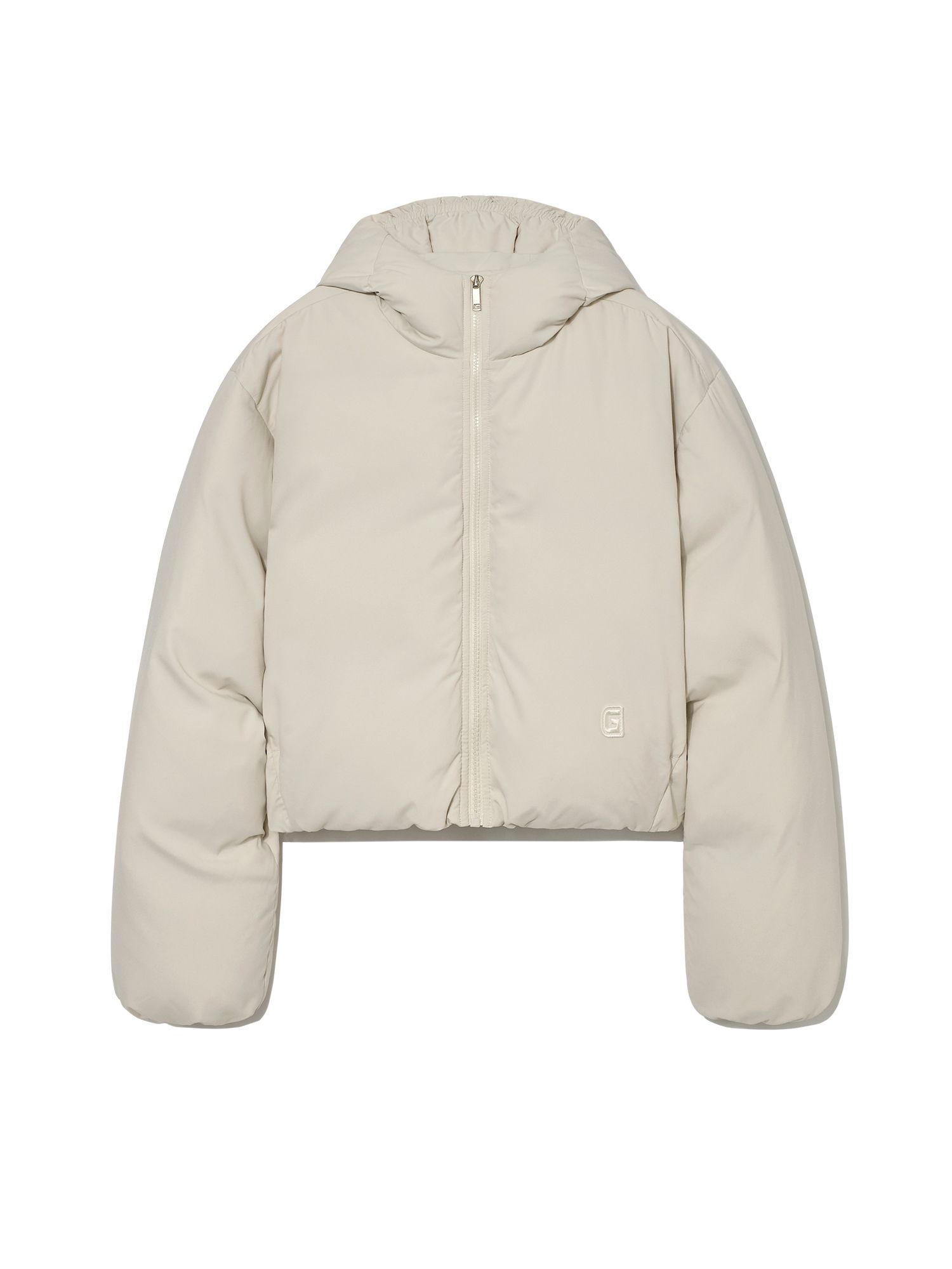 ★2023FW新作★glowny★BOUNDERLESS DOWN PUFFER JACKET MUSINSA | GLOWNY BOUNDERLESS DOWN PUFFER JACKET (IVORY)
