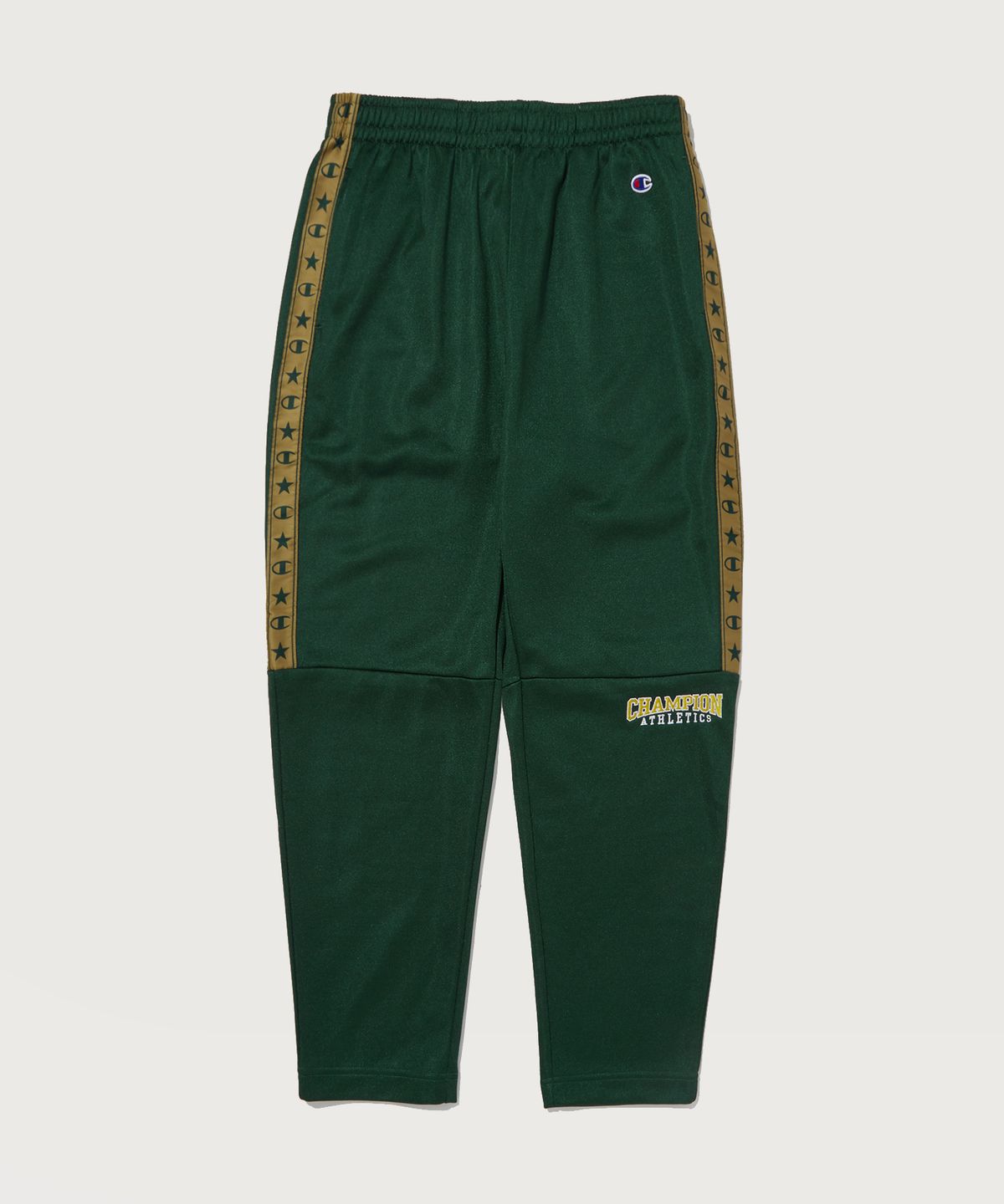 챔피온(CHAMPION) 유광 저지 롱팬츠 Dark Green