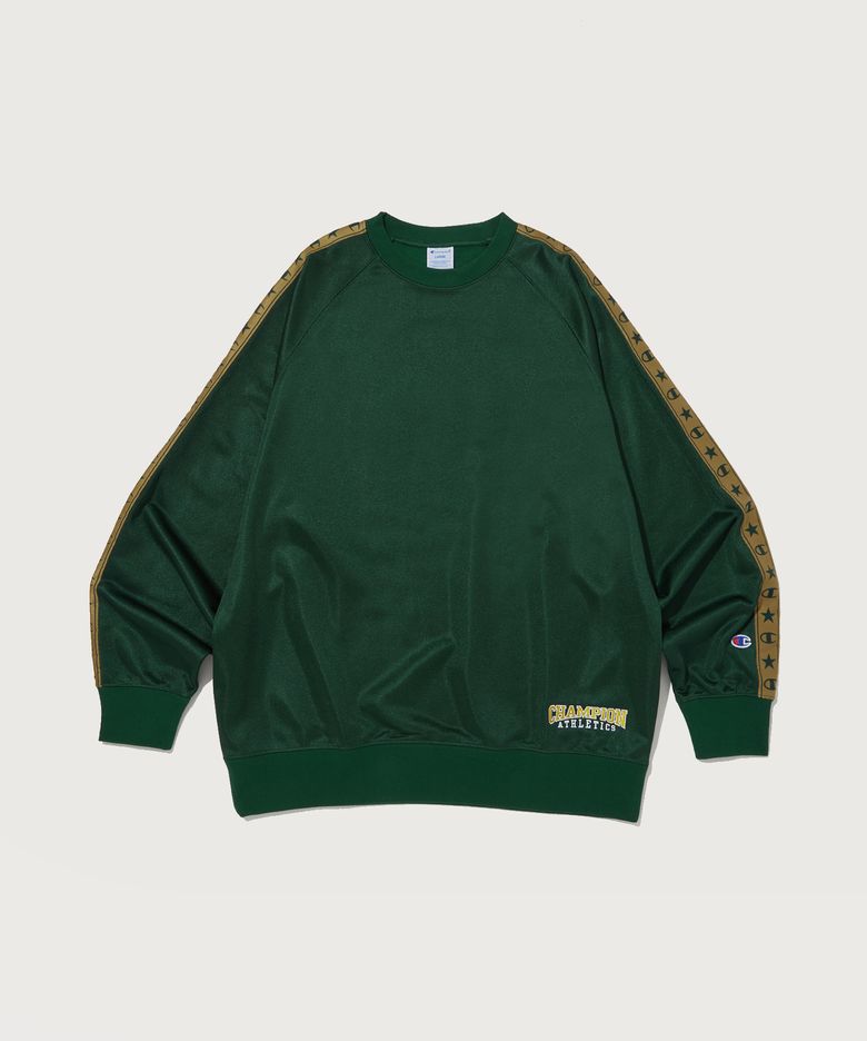 유광 저지 긴팔 티셔츠 Dark Green