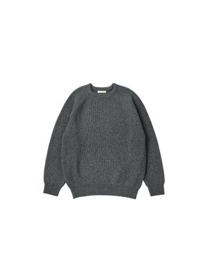 네프 크루넥 스웨터 (차콜)