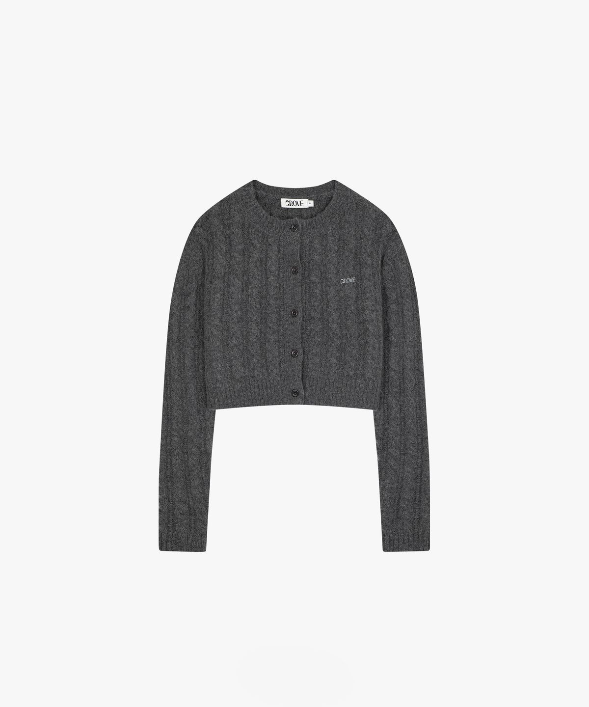 그로브(GROVE) 23FW MILLO CARDIGAN_GREY