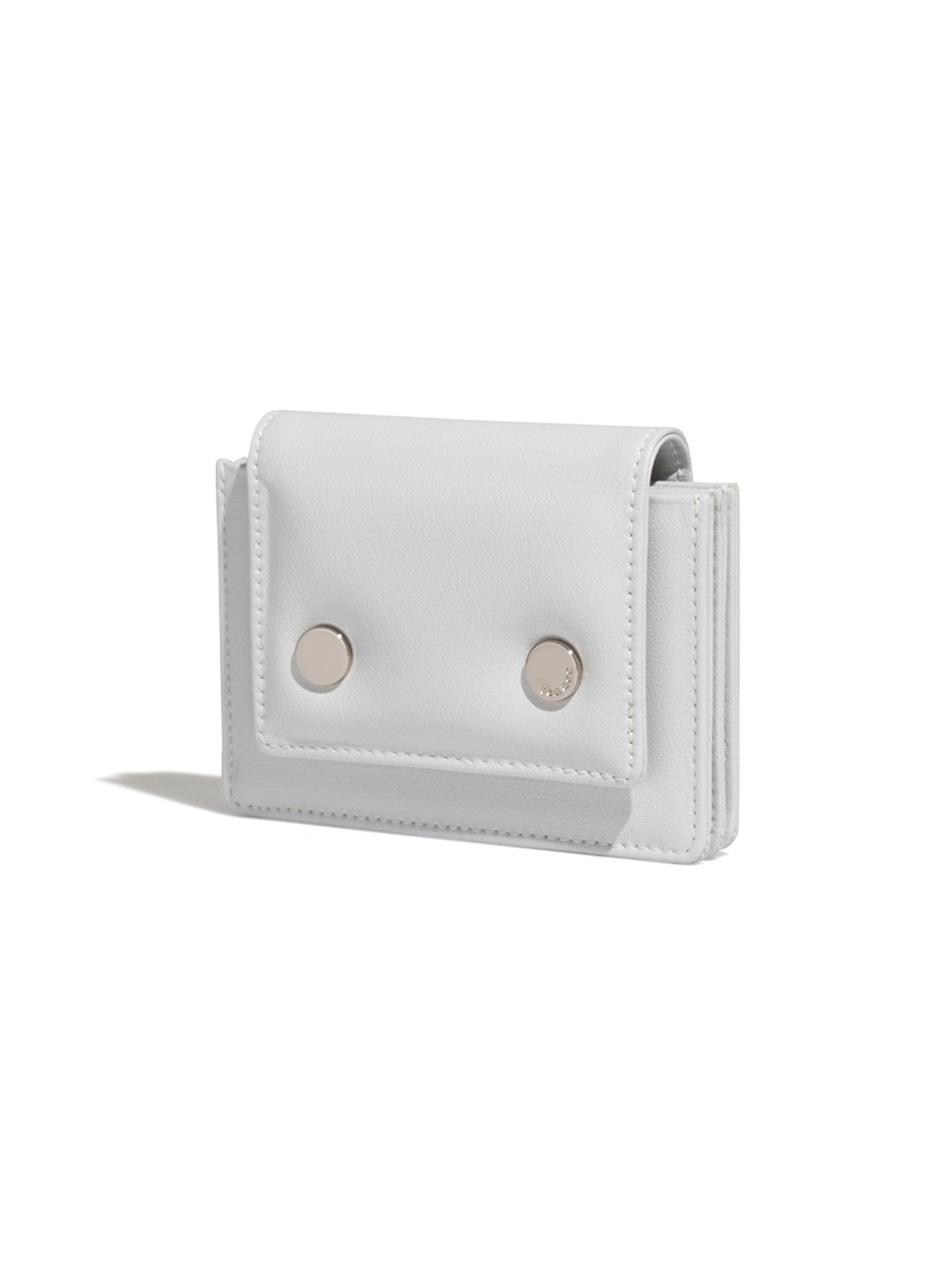 페넥(FENNEC) CIRCLE PADDING ACCORDION POCKET - LIGHT GREY