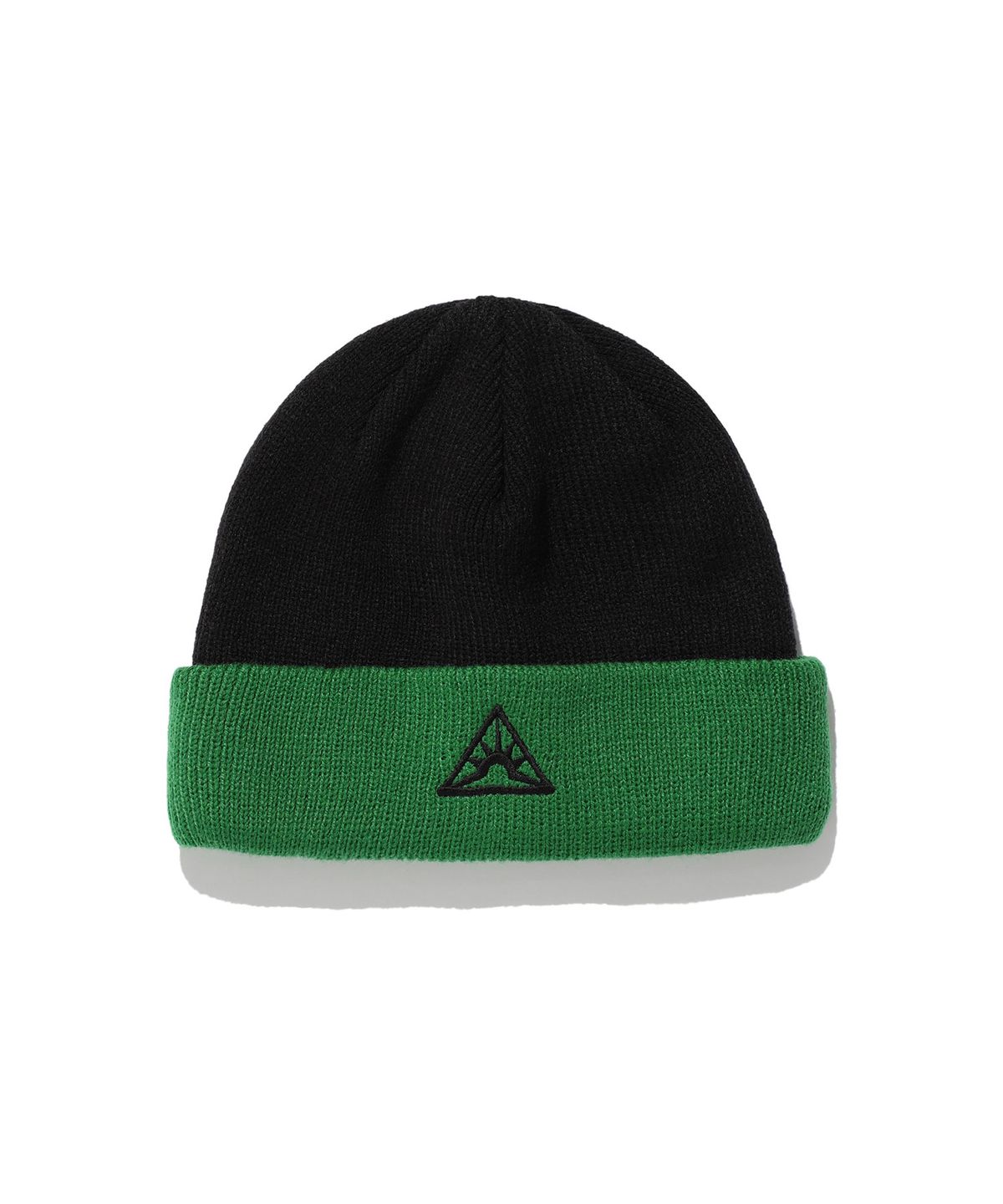 이스트쿤스트(ISTKUNST) TWO TONE CUFF BEANIE_BLACK(IK2DFMAB20A)
