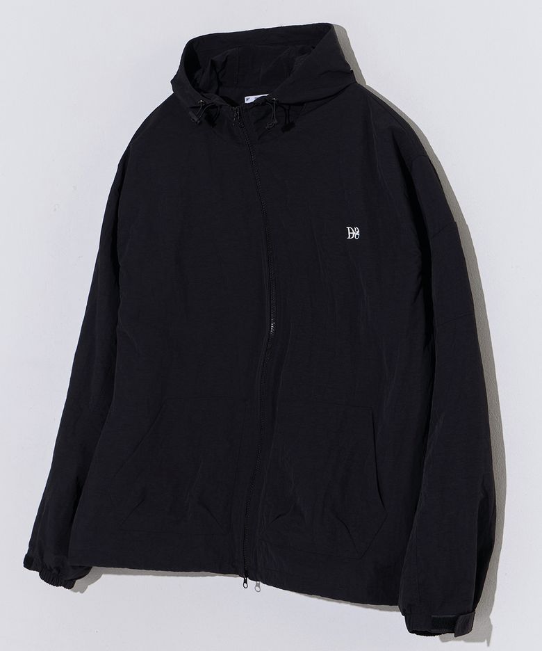 Cly Windbreaker Parka Jacket (BLACK)