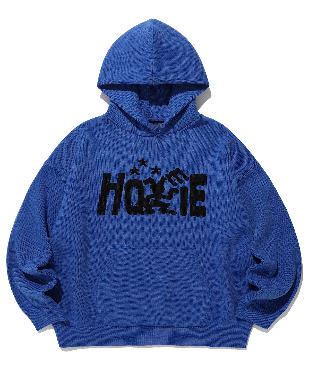이스트쿤스트(ISTKUNST) HOMIE HOOD KNIT_BLUE(IK2DFMK640A)