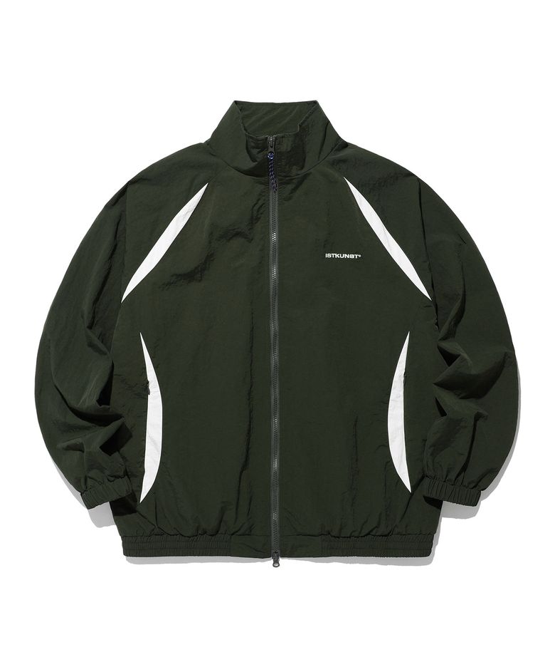 SPORTY TRACK JACKET_KHAKI(IK2DFMB905A)