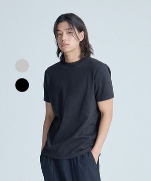 퀵드라이 러닝 코튼라이크 숏 슬리브 (2color)