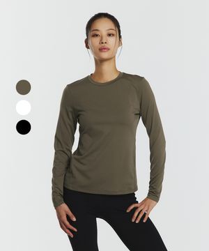 [시티러닝] 드라이액트 롱슬리브 우먼 (3color)