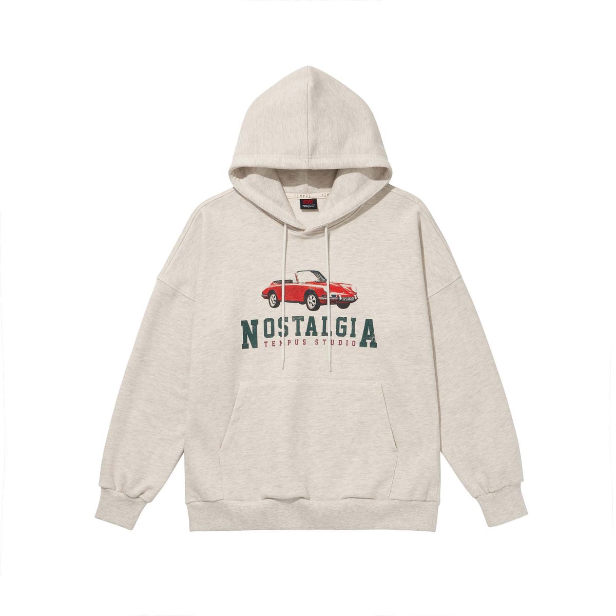 템푸스스튜디오(TEMPUS STUDIO) NOSTALGIA DRIVE HOODIE [OATMEAL]