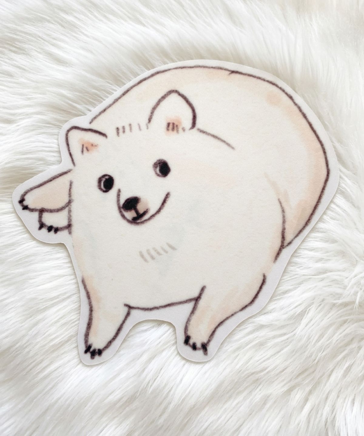 8월의 새벽(AUGUST DAWN) 살 빼지 마 흰뚱이 마우스패드