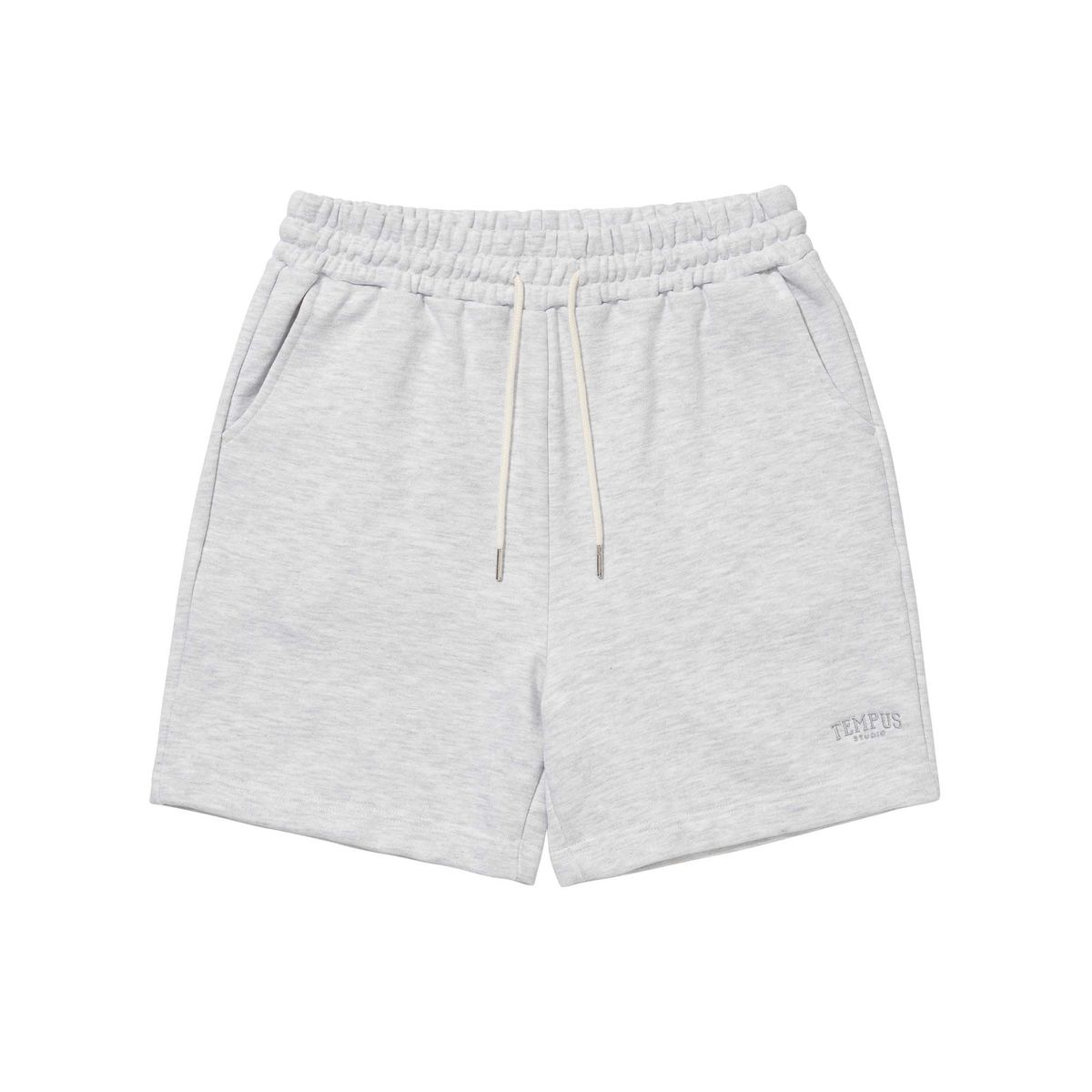 템푸스스튜디오(TEMPUS STUDIO) TEMPUS EASY HALF PANTS [WHITE MELANGE]