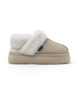 CLOUDY FLATFORM FUR SLINGBACKS - 6 colors