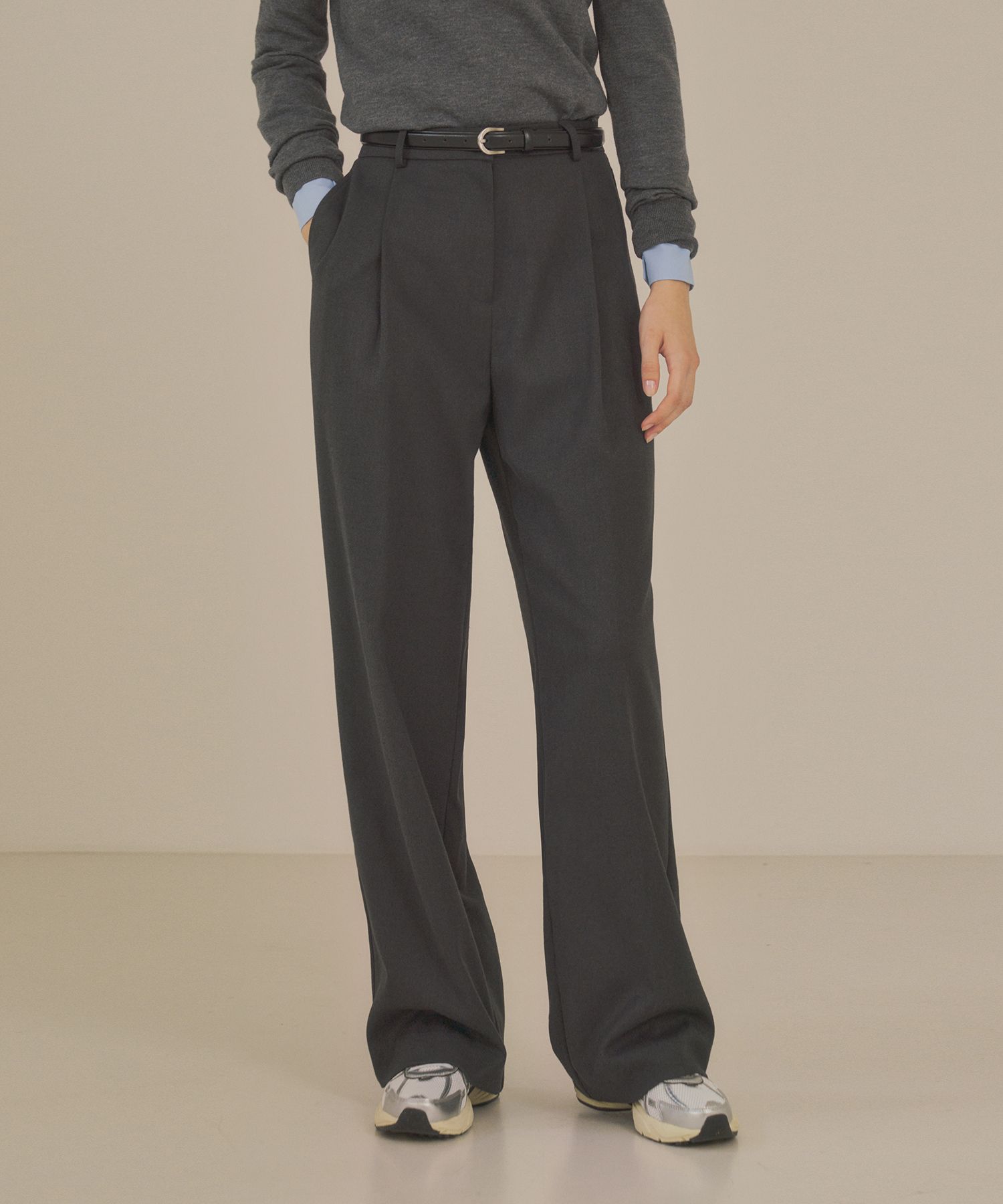MUSINSA | SIYAZU SIPT7092 Essential One Tuck Wide