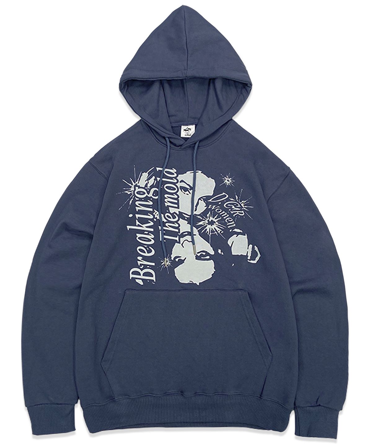 디파이클럽로버스(DEFYCLUBROBBERS) (Heavy Cotton) Breaking the mold Navy