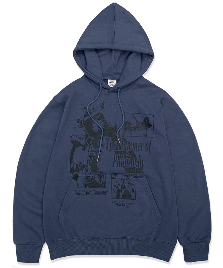 (Heavy Cotton) The hammer of philosophy Navy