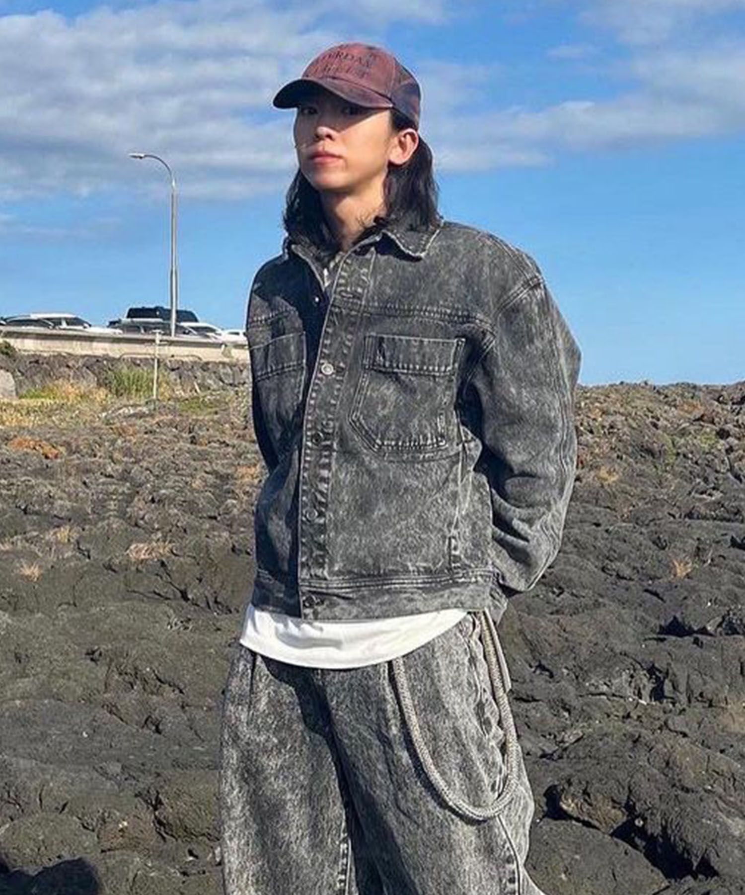 MUSINSA公式 | CITYBREEZE UNISEX シティデニムジャケット_GREY