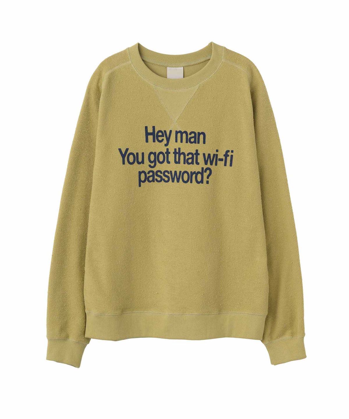 스컬프터(SCULPTOR) Wi-Fi Begger Sweatshirt Mustard