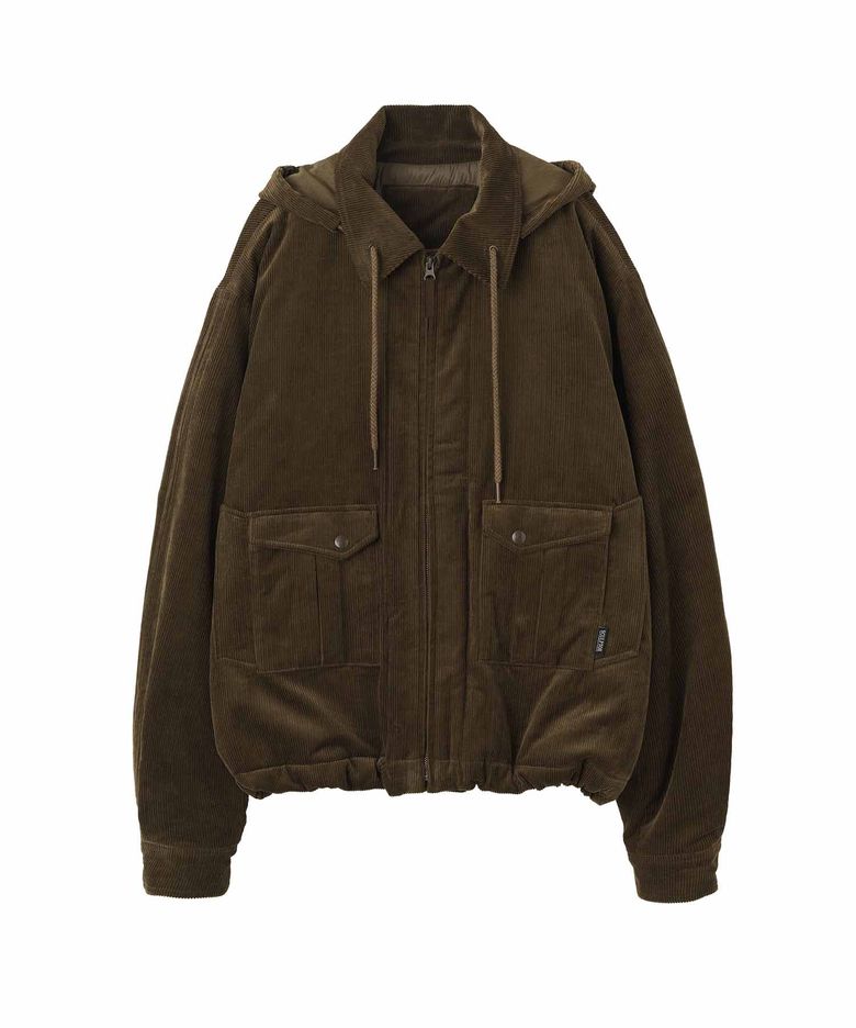 Classic Corduroy Parka Brown