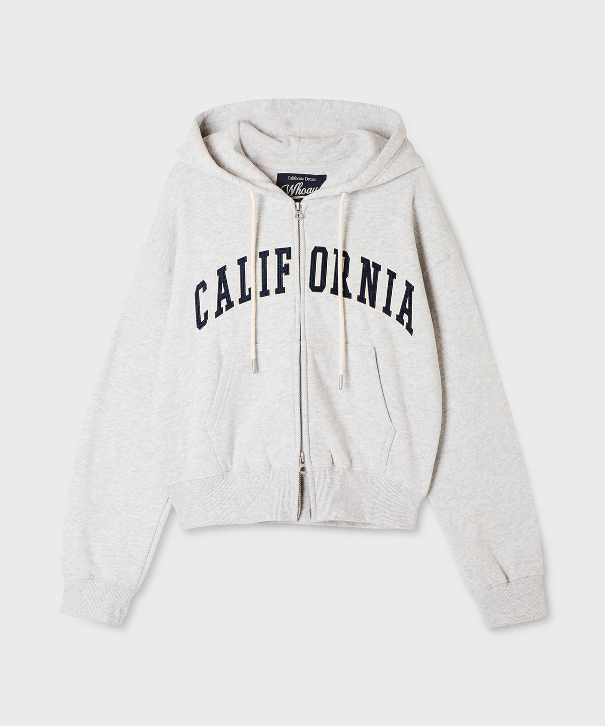 후아유(WHO.A.U) Signature Patch Hood Zip-up(F) / WHMZG4911F