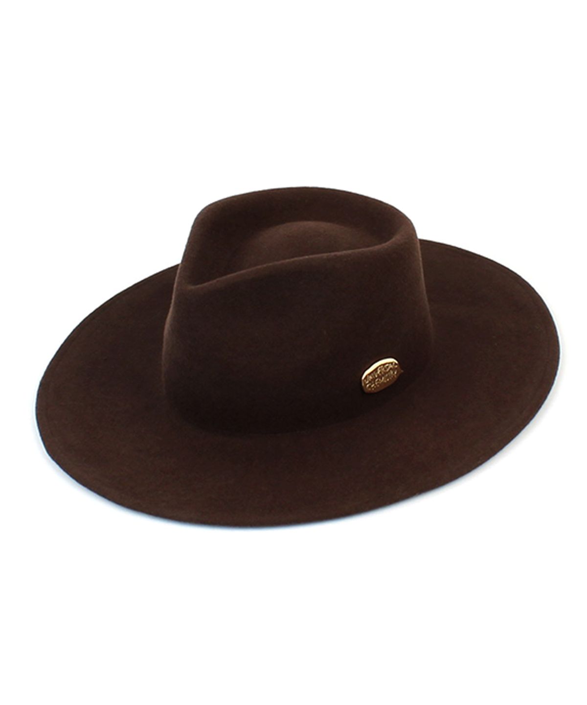 유니버셜 케미스트리(UNIVERSAL CHEMISTRY) V Brown Wool Fedora 울페도라