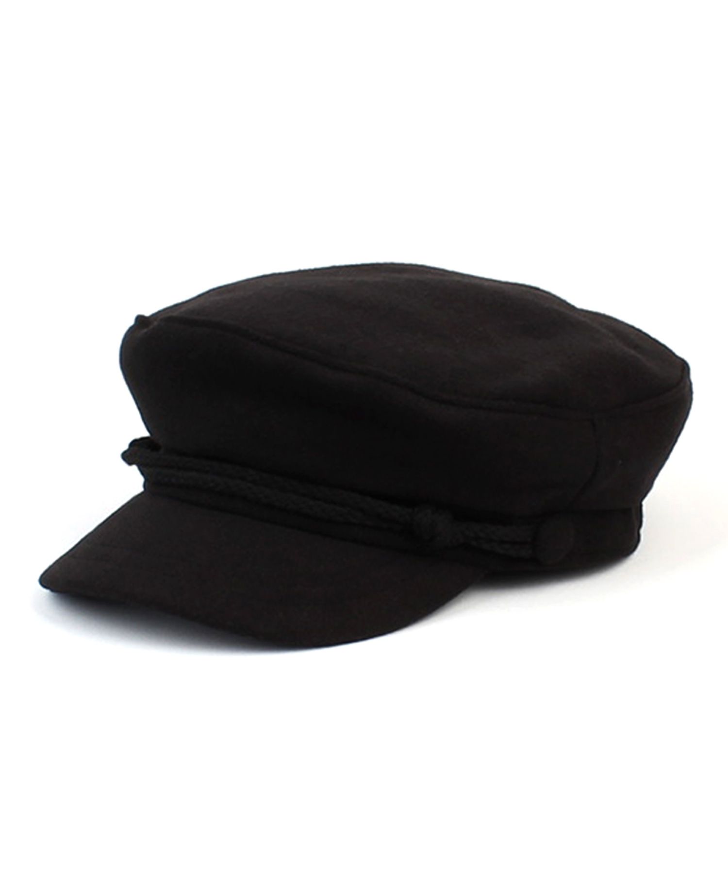 ★UNIVERSAL CHEMISTRY★ Leather Line Black Marine Cap Marine MUSINSA | UNIVERSAL CHEMISTRY Black Rope Wool Marine Cap