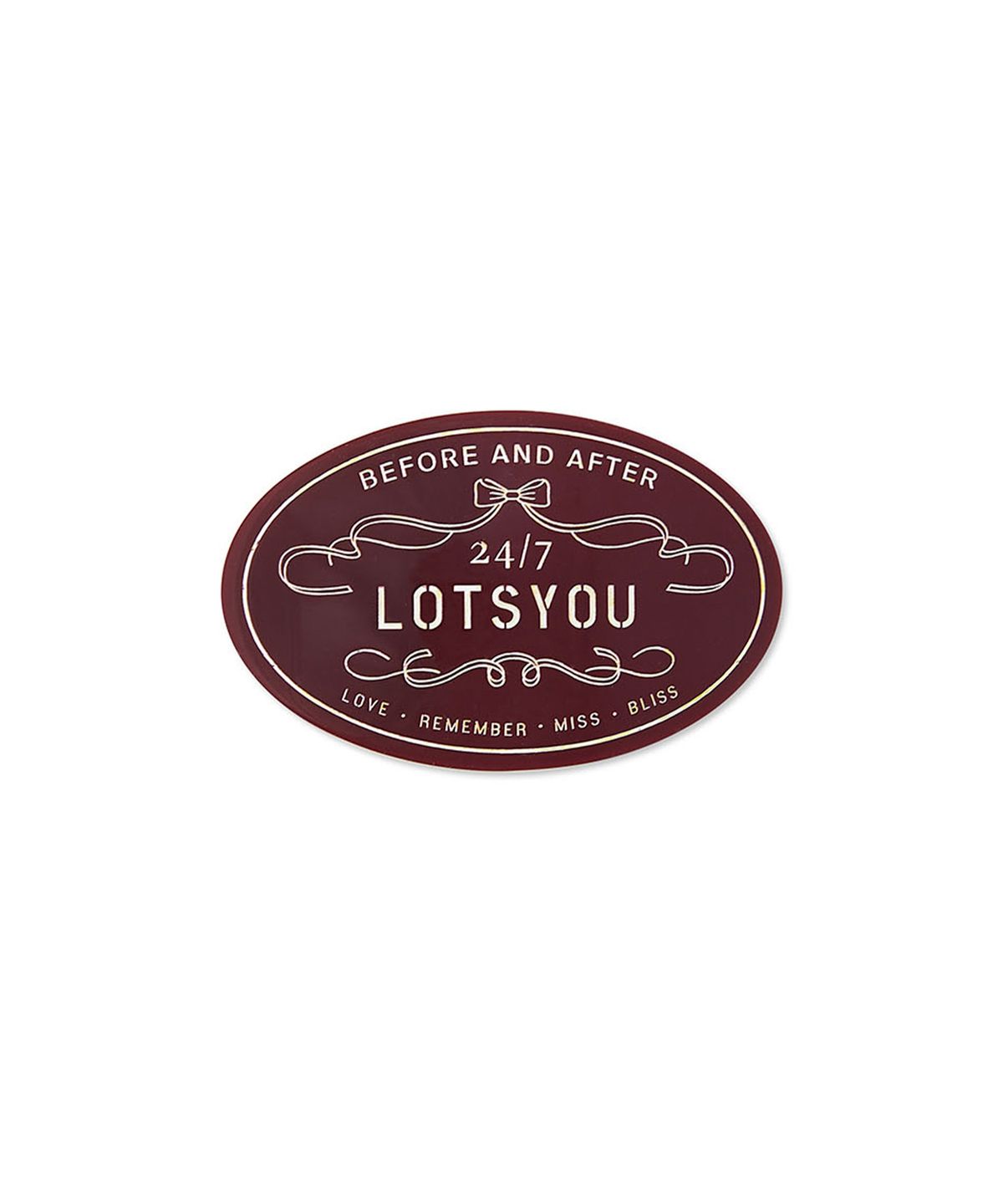 라츠유(LOTSYOU) Nostalgia Hairpin Big Red